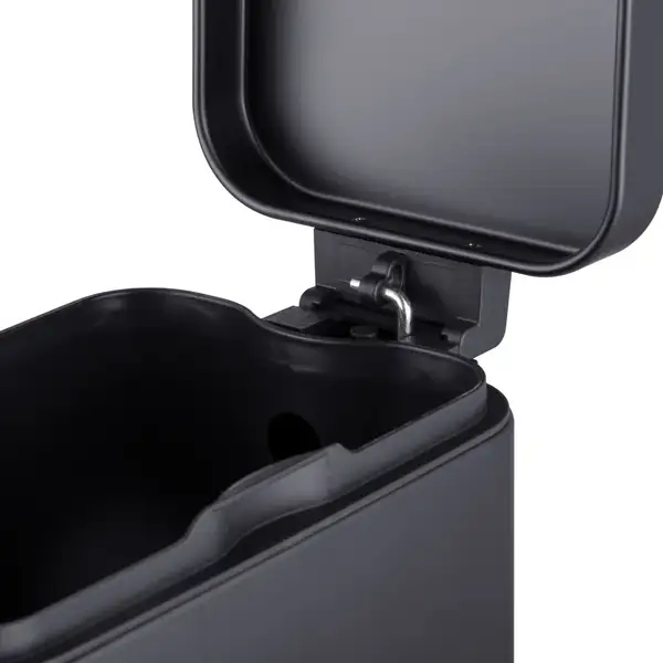 Відро для сміття з плавним закриттям прямокутне Mixxus Premium Quadro-TC0105 Black 5 л колір чорний (MI7061) Відро для сміття з плавним закриттям прямокутне Mixxus Premium Quadro-TC0105 Black 5 л колір чорний (MI7061)