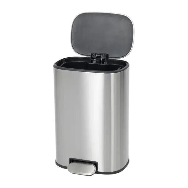 Відро для сміття з плавним закриттям овальне Mixxus Premium Diverse-TC0112 SS Color 12л колір наржа (MI7079) Відро для сміття з плавним закриттям овальне Mixxus Premium Diverse-TC0112 SS Color 12л колір наржа (MI7079)