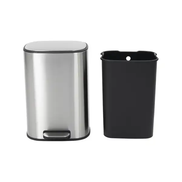 Відро для сміття з плавним закриттям овальне Mixxus Premium Diverse-TC0112 SS Color 12л колір наржа (MI7079) Відро для сміття з плавним закриттям овальне Mixxus Premium Diverse-TC0112 SS Color 12л колір наржа (MI7079)
