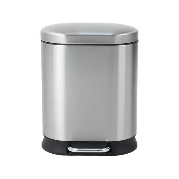 Відро для сміття з плавним закриттям овальне Mixxus Premium Strong-TC0105 SS Color 5л колір наржаві (MI7080) Відро для сміття з плавним закриттям овальне Mixxus Premium Strong-TC0105 SS Color 5л колір наржаві (MI7080)