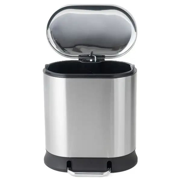 Відро для сміття з плавним закриттям овальне Mixxus Premium Strong-TC0105 SS Color 5л колір наржаві (MI7080) Відро для сміття з плавним закриттям овальне Mixxus Premium Strong-TC0105 SS Color 5л колір наржаві (MI7080)