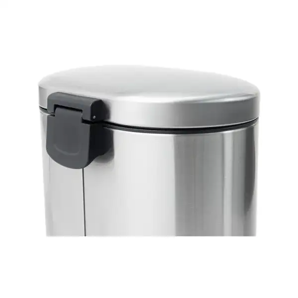 Відро для сміття з плавним закриттям овальне Mixxus Premium Strong-TC0120 SS Color 20л колір наржав (MI7081)
