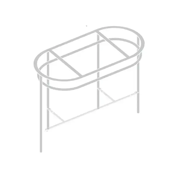 Консоль під умивальник Artceram FLAIR 4.0 h75,5х95x48, чорний матовий (ACA068 17)
