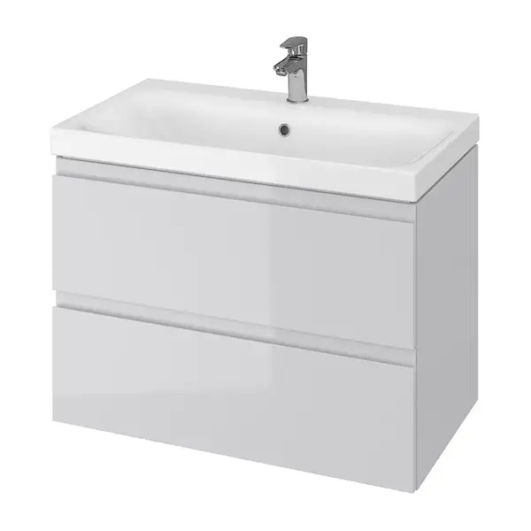 Шафка під умивальник Moduo 80 сіра Cersanit (FZZW1009898015)