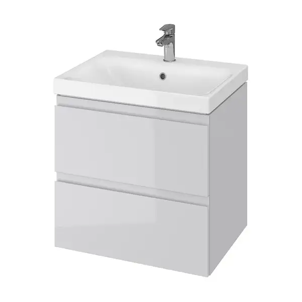 Шафка під умивальник Moduo 60 сіра Cersanit (FZZW1009913424) Шафка під умивальник Moduo 60 сіра Cersanit (FZZW1009913424)