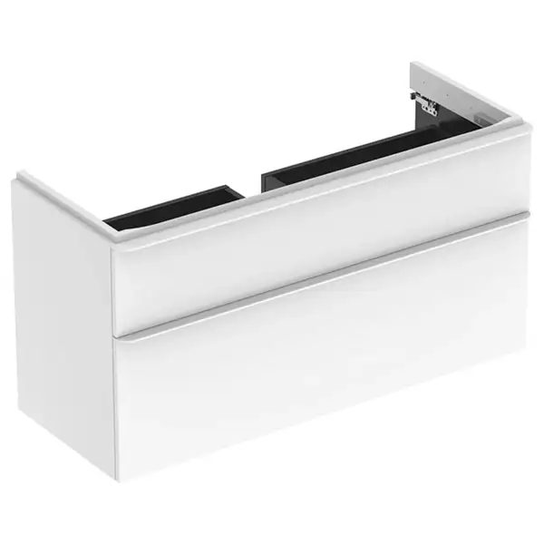 Тумба под раковину Geberit Smyle Square 118,4 см, белый глянцевый (500.355.00.1) Тумба под раковину Geberit Smyle Square 118,4 см, белый глянцевый (500.355.00.1)
