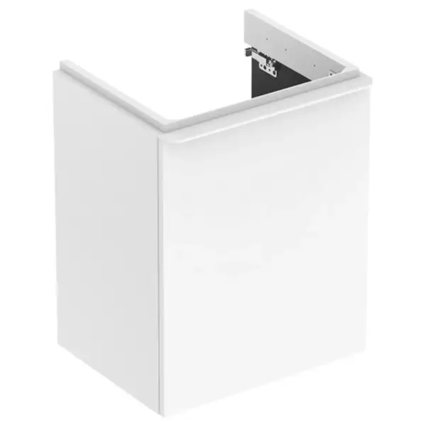 Шкафчик для раковины 49,2 х 40,6 х h61,7 см Geberit Smyle Square, с одной дверцей, белый (500.364.00.1)