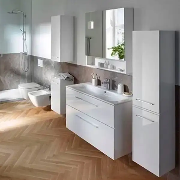 Шкафчик Geberit Selnova Square 33 х 29,7 х h85 см, белый глянцевый (501.276.00.1) Шкафчик Geberit Selnova Square 33 х 29,7 х h85 см, белый глянцевый (501.276.00.1)