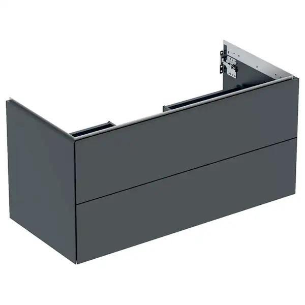 Тумба подвесная Geberit One 105 х 47 х h50,4 см, цвет - чёрный матовый 505.264.00.8