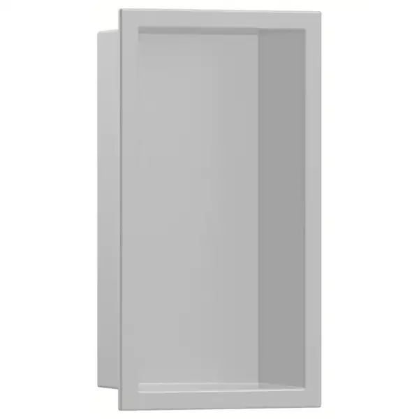 Настенная ниша со встроенной рамой Hansgrohe XtraStoris Original 30 x 15 x 10 см, нержавеющая сталь (56057800) фото 1 Aquada.com.ua Настенная ниша со встроенной рамой Hansgrohe XtraStoris Original 30 x 15 x 10 см, нержавеющая сталь (56057800) фото 1 Aquada.com.ua
