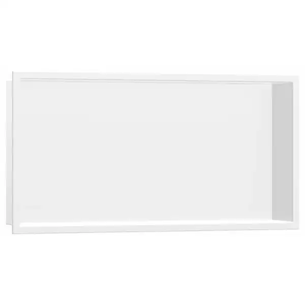 Настенная ниша со встроенной рамой Hansgrohe XtraStoris Original 30 x 60 x 10 см, белый матовый (56064700) фото 1 Aquada.com.ua