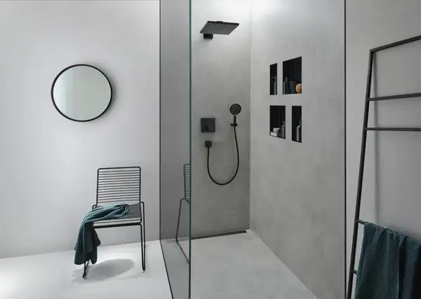 Ниша в стене с открытой рамой Hansgrohe XtraStoris Minimalistic 30 х 15 х 10 см, чёрный матовый (56070670) фото 4 Aquada.com.ua Ниша в стене с открытой рамой Hansgrohe XtraStoris Minimalistic 30 х 15 х 10 см, чёрный матовый (56070670) фото 4 Aquada.com.ua