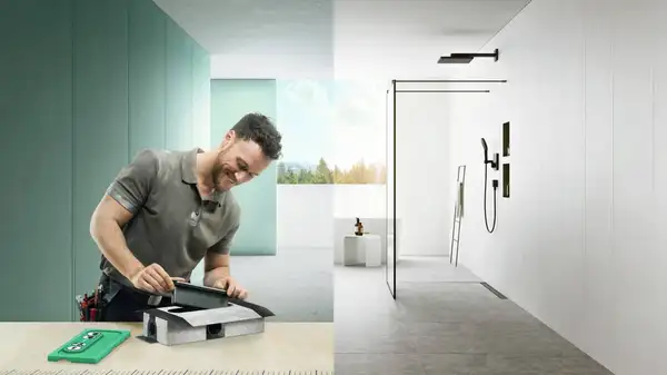 Ниша в стене с открытой рамой Hansgrohe XtraStoris Minimalistic 30 х 15 х 10 см, чёрный матовый (56070670) фото 5 Aquada.com.ua Ниша в стене с открытой рамой Hansgrohe XtraStoris Minimalistic 30 х 15 х 10 см, чёрный матовый (56070670) фото 5 Aquada.com.ua