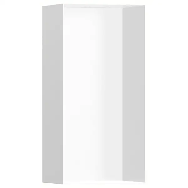 Ниша в стене с открытой рамой Hansgrohe XtraStoris Minimalistic 30 х 15 х 10 см, белый матовый (56070700) фото 1 Aquada.com.ua