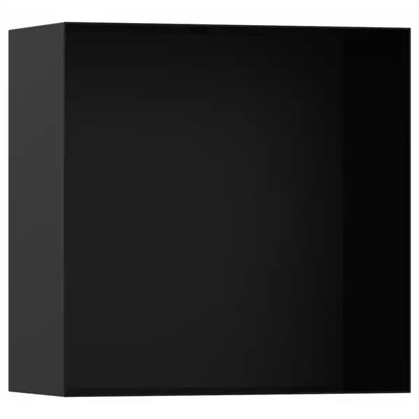 Ниша в стене с открытой рамой Hansgrohe XtraStoris Minimalistic 30 х 30 х 14 см, чёрный матовый (56079670) фото 1 Aquada.com.ua