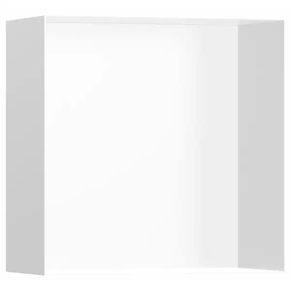 Ниша в стене с открытой рамой Hansgrohe XtraStoris Minimalistic 30 х 30 х 14 см, белый матовый (56079700) фото 1 Aquada.com.ua