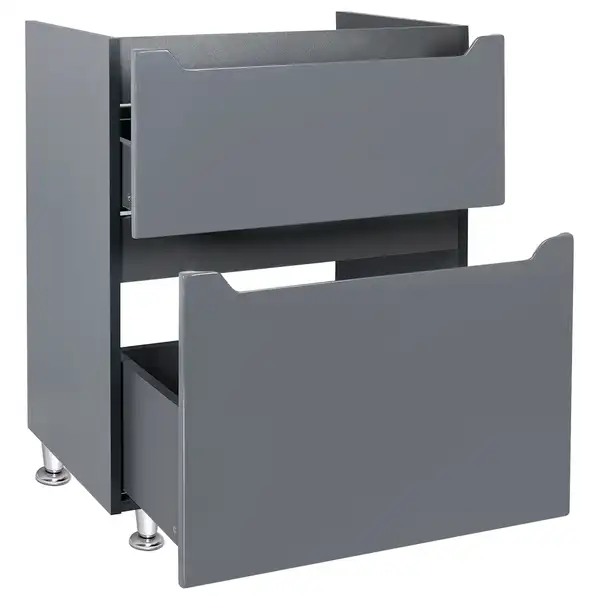 Тумба напольная Qtap Scorpio 605х825х460 Graphite QT1473TNВ602G