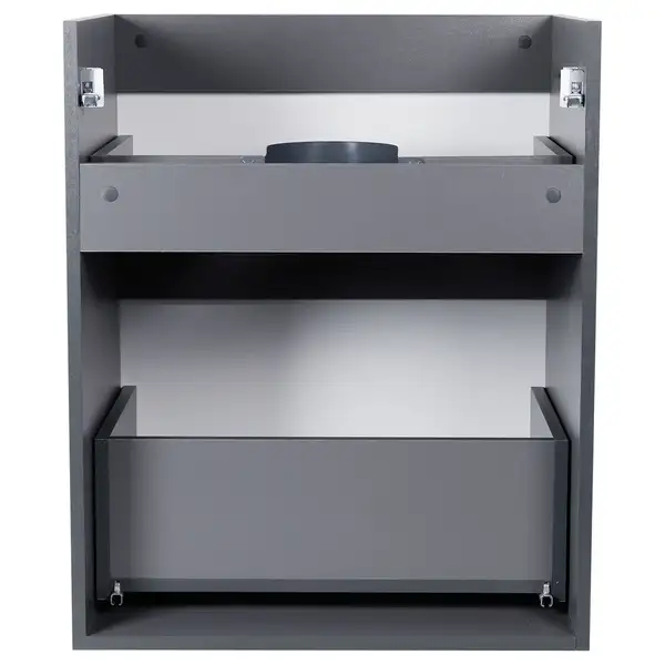 Тумба напольная Qtap Scorpio 605х825х460 Graphite QT1473TNВ602G