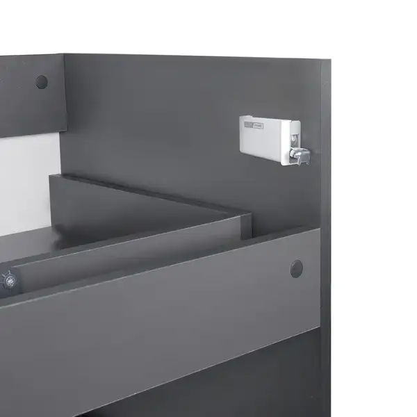 Тумба напольная Qtap Scorpio 710х825х460 Graphite QT1473TNВ702G Тумба напольная Qtap Scorpio 710х825х460 Graphite QT1473TNВ702G