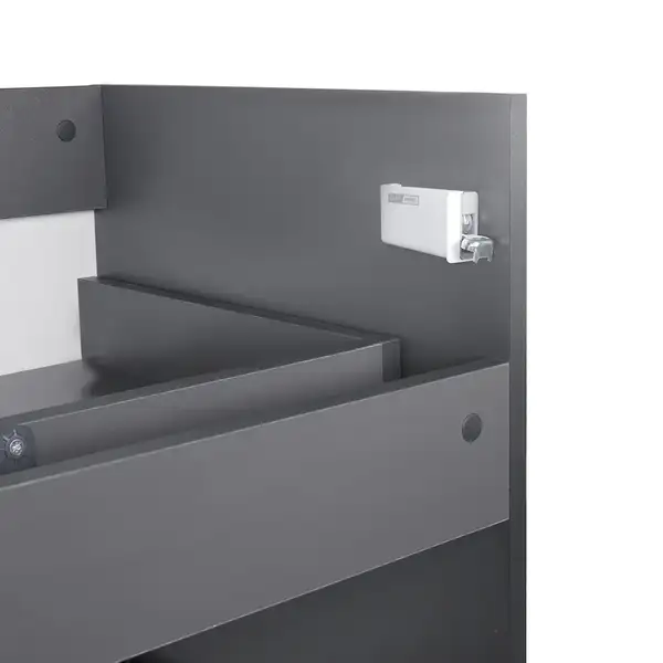 Тумба напольная Qtap Scorpio 810х825х460 Graphite QT1473TNВ802G Тумба напольная Qtap Scorpio 810х825х460 Graphite QT1473TNВ802G