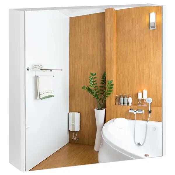 Зеркальный шкаф подвесной Qtap Scorpio 600х600х145 White QT1477ZP601W (QT1477ZP651W) Зеркальный шкаф подвесной Qtap Scorpio 600х600х145 White QT1477ZP601W (QT1477ZP651W)