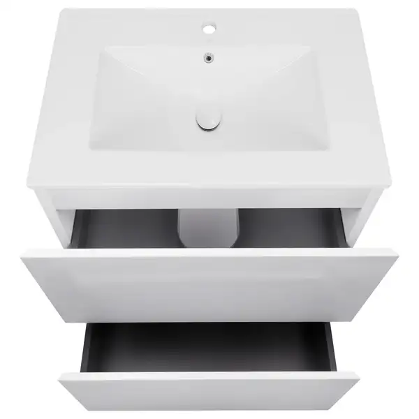 Комплект Qtap Tern 600х725х437 White тумба напольная + раковина врезная, с полотенцедержателем QT1771TNЛ6013060CW (QT1771TNL6013060CW) Комплект Qtap Tern 600х725х437 White тумба напольная + раковина врезная, с полотенцедержателем QT1771TNЛ6013060CW (QT1771TNL6013060CW)