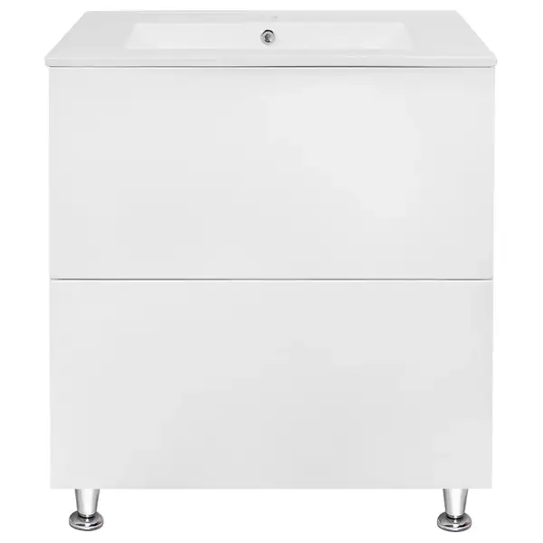 Комплект Qtap Tern 700х725х437 White тумба напольная + раковина врезная, с полотенцедержателем QT1771TNЛ7013070CW (QT1771TNL7013070CW) Комплект Qtap Tern 700х725х437 White тумба напольная + раковина врезная, с полотенцедержателем QT1771TNЛ7013070CW (QT1771TNL7013070CW)