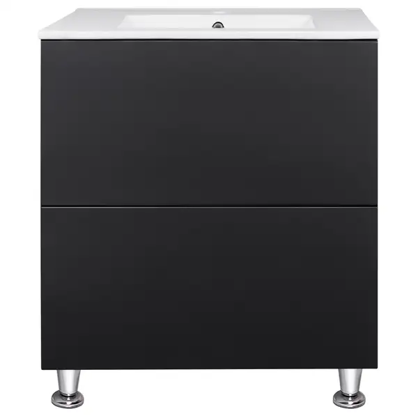 Комплект Qtap Tern 700х725х437 Matt black тумба напольная + раковина врезная, с полотенцедержателем QT1771TNЛ7023070CG (QT1771TNL7023070CMB) Комплект Qtap Tern 700х725х437 Matt black тумба напольная + раковина врезная, с полотенцедержателем QT1771TNЛ7023070CG (QT1771TNL7023070CMB)