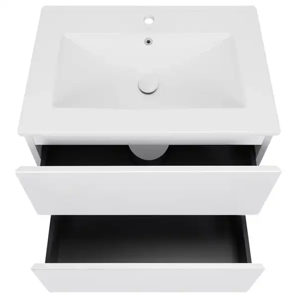 Комплект Qtap Tern 600х580х437 White тумба напольная + раковина врезная, с полотенцедержателем QT1772TPЛ6013060CW (QT1772TPL6013060CW) Комплект Qtap Tern 600х580х437 White тумба напольная + раковина врезная, с полотенцедержателем QT1772TPЛ6013060CW (QT1772TPL6013060CW)