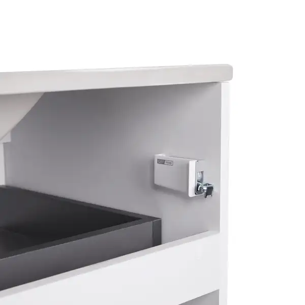 Комплект Qtap Tern 600х580х437 White тумба напольная + раковина врезная, с полотенцедержателем QT1772TPЛ6013060CW (QT1772TPL6013060CW) Комплект Qtap Tern 600х580х437 White тумба напольная + раковина врезная, с полотенцедержателем QT1772TPЛ6013060CW (QT1772TPL6013060CW)