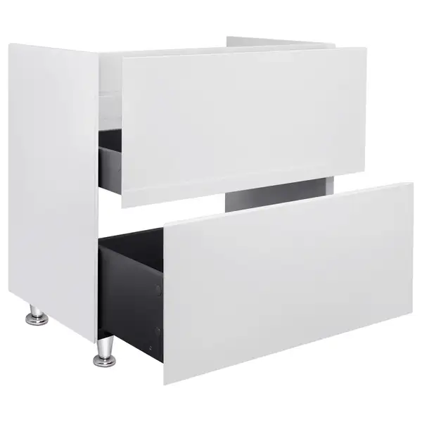 Тумба напольная Qtap Tern 800х725х437 White с полотенцедержателем QT1773TNL801W Тумба напольная Qtap Tern 800х725х437 White с полотенцедержателем QT1773TNL801W