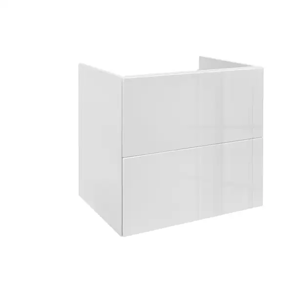 Тумба подвесная Qtap Tern 600х580х437 White с полотенцедержателем QT1774TPL601W Тумба подвесная Qtap Tern 600х580х437 White с полотенцедержателем QT1774TPL601W