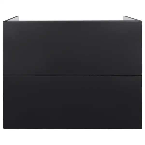 Тумба подвесная Qtap Tern 700х580х437 Matt black с полотенцедержателем QT1774TPL702MB Тумба подвесная Qtap Tern 700х580х437 Matt black с полотенцедержателем QT1774TPL702MB