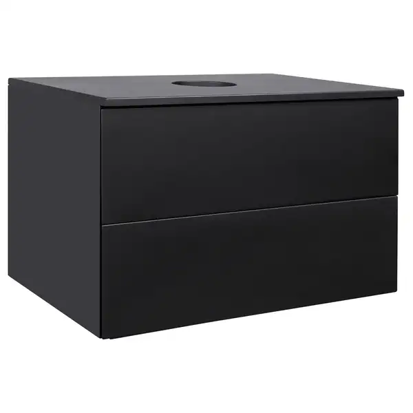 Тумба подвесная Qtap Tern 800х476х469 Matt black со столешницей и полотенцедержателем QT1773TNЛ802G (QT1779TPL802MB) Тумба подвесная Qtap Tern 800х476х469 Matt black со столешницей и полотенцедержателем QT1773TNЛ802G (QT1779TPL802MB)