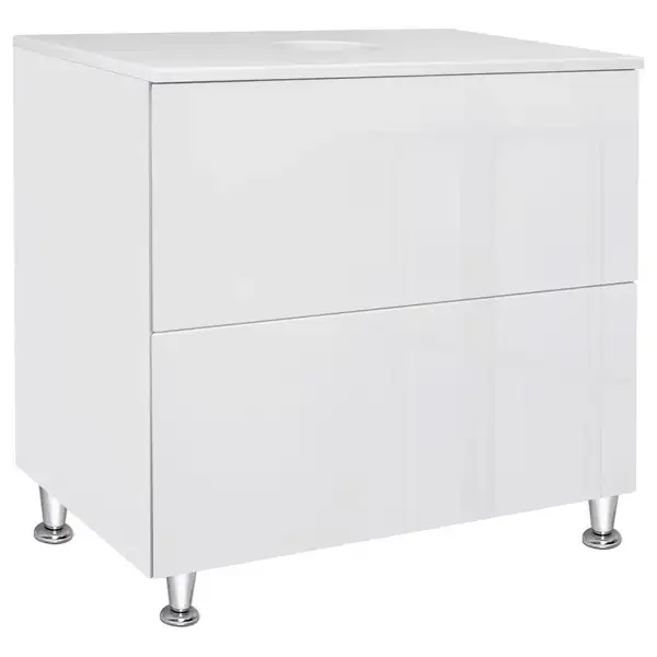 Тумба напольная Qtap Tern 700х616х469 White со столешницей и полотенцедержателем QT1773TNЛ701W (QT1780TNL701W) Тумба напольная Qtap Tern 700х616х469 White со столешницей и полотенцедержателем QT1773TNЛ701W (QT1780TNL701W)