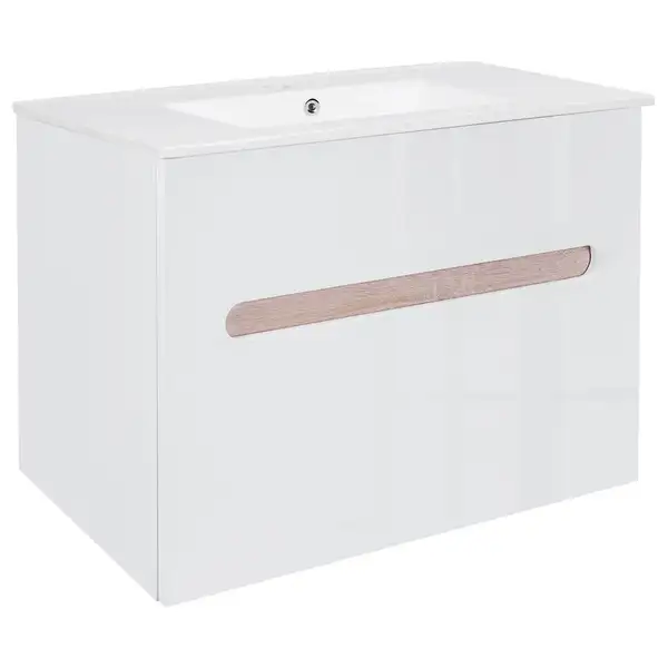 Комплект Qtap Virgo 800х580х437 White/Whitish oak тумба подвесная + раковина врезная QT1872TPА8013080CW (QT1872TPА8013080CWWO) Комплект Qtap Virgo 800х580х437 White/Whitish oak тумба подвесная + раковина врезная QT1872TPА8013080CW (QT1872TPА8013080CWWO)