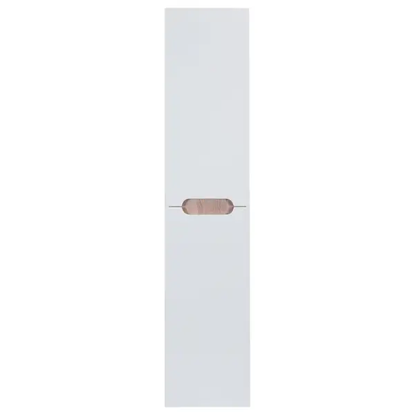 Пенал подвесной Qtap Virgo 350х1600х316 White/Whitish oak с корзиной для белья QT1876PP1651KRWWO Пенал подвесной Qtap Virgo 350х1600х316 White/Whitish oak с корзиной для белья QT1876PP1651KRWWO