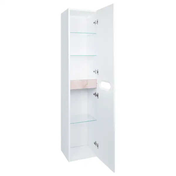 Пенал подвесной Qtap Virgo 350х1600х316 White/Whitish oak QT1876PP1651RWWO Пенал подвесной Qtap Virgo 350х1600х316 White/Whitish oak QT1876PP1651RWWO