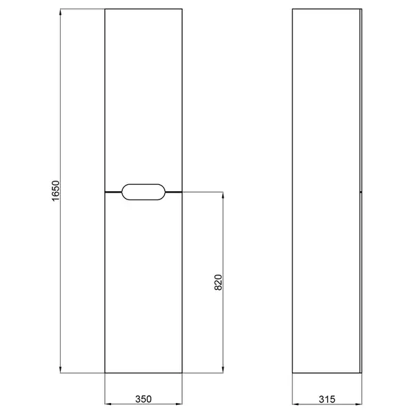 Пенал подвесной Qtap Virgo 350х1600х316 Black/White с корзиной для белья QT1876PP1652KRBW Пенал подвесной Qtap Virgo 350х1600х316 Black/White с корзиной для белья QT1876PP1652KRBW