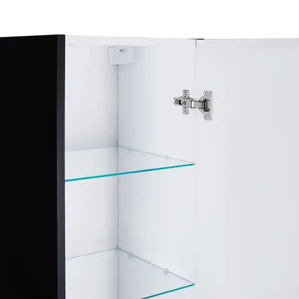 Пенал подвесной Qtap Virgo 350х1600х316 Black/White QT1876PP1652RBW Пенал подвесной Qtap Virgo 350х1600х316 Black/White QT1876PP1652RBW
