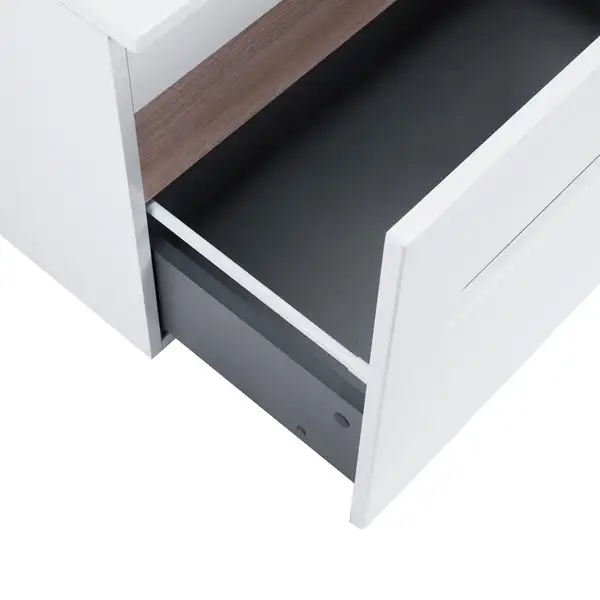 Тумба подвесная Qtap Virgo 600х476х469 White/Whitish oak со столешницей QT1879TPА601WWO Тумба подвесная Qtap Virgo 600х476х469 White/Whitish oak со столешницей QT1879TPА601WWO