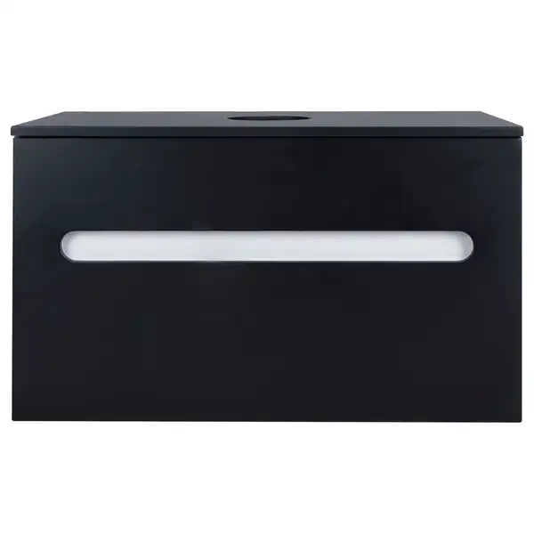 Тумба подвесная Qtap Virgo 800х476х469 Black/White со столешницей QT1879TPА802BW Тумба подвесная Qtap Virgo 800х476х469 Black/White со столешницей QT1879TPА802BW