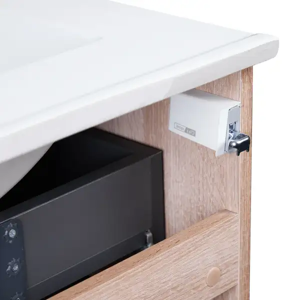 Комплект Qtap Taurus 600х800х437 Whitish oak тумба напольная + раковина врезная QT2471TNT603WO Комплект Qtap Taurus 600х800х437 Whitish oak тумба напольная + раковина врезная QT2471TNT603WO
