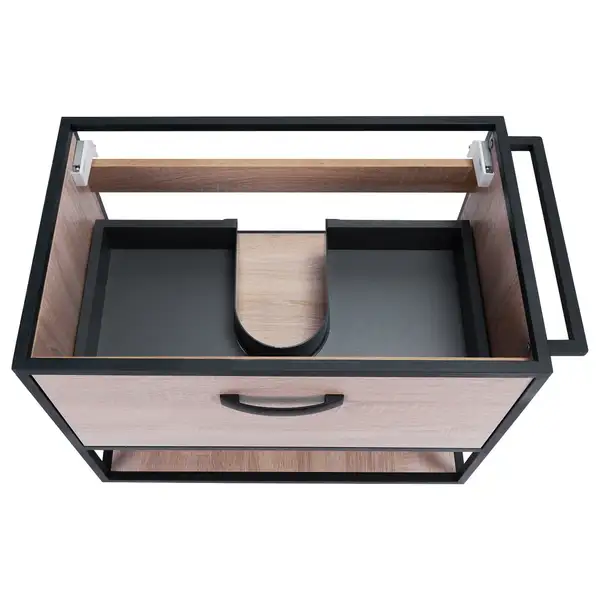 Комплект Qtap Taurus 700х580х437 Whitish oak тумба подвесная + раковина врезная QT2472TPT703WO Комплект Qtap Taurus 700х580х437 Whitish oak тумба подвесная + раковина врезная QT2472TPT703WO