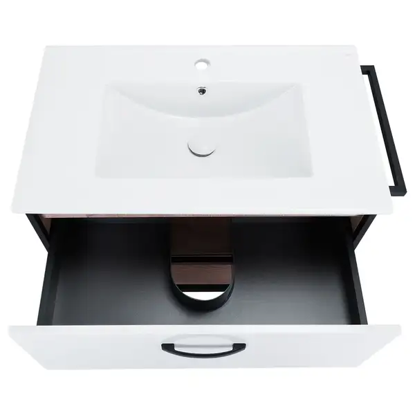 Комплект Qtap Taurus 700х580х437 White/Whitish oak тумба подвесная + раковина врезная QT2472TPT703WWO Комплект Qtap Taurus 700х580х437 White/Whitish oak тумба подвесная + раковина врезная QT2472TPT703WWO