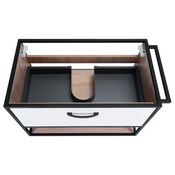 Комплект Qtap Taurus 700х580х437 White/Whitish oak тумба подвесная + раковина врезная QT2472TPT703WWO Комплект Qtap Taurus 700х580х437 White/Whitish oak тумба подвесная + раковина врезная QT2472TPT703WWO