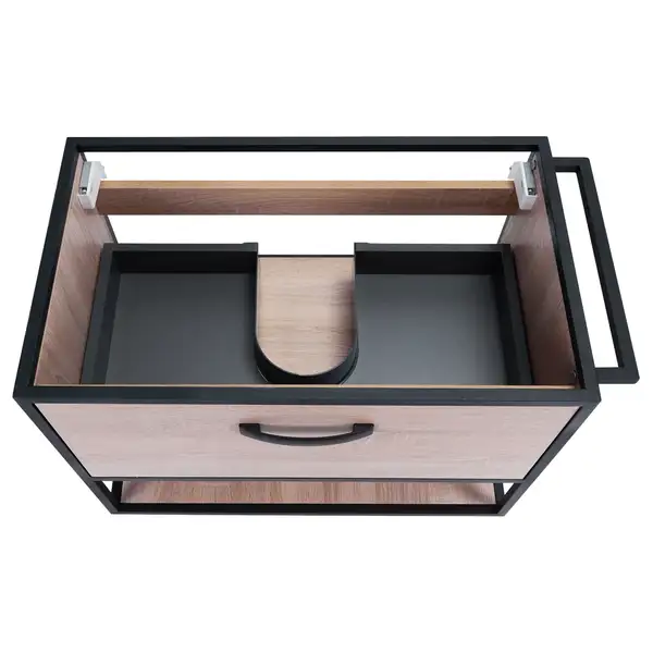 Комплект Qtap Taurus 800х580х437 Whitish oak тумба подвесная + раковина врезная QT2472TPT803WO Комплект Qtap Taurus 800х580х437 Whitish oak тумба подвесная + раковина врезная QT2472TPT803WO
