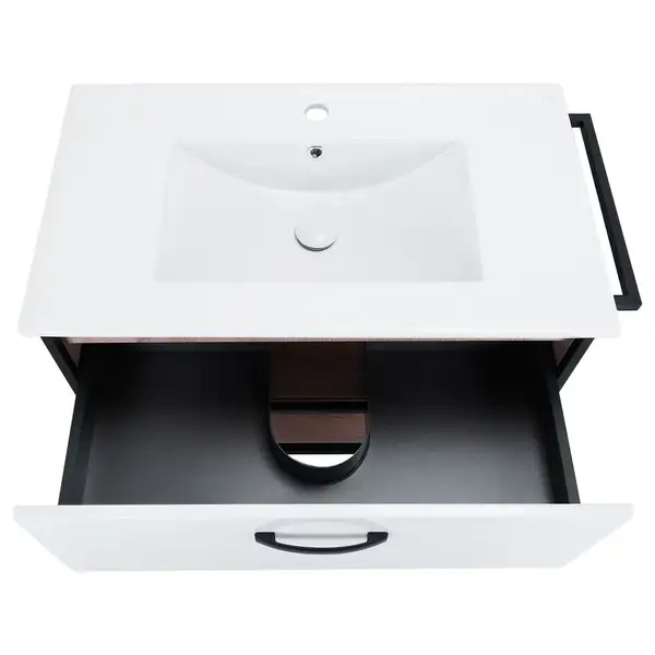 Комплект Qtap Taurus 800х580х437 White/Whitish oak тумба подвесная + раковина врезная QT2472TPT803WWO Комплект Qtap Taurus 800х580х437 White/Whitish oak тумба подвесная + раковина врезная QT2472TPT803WWO