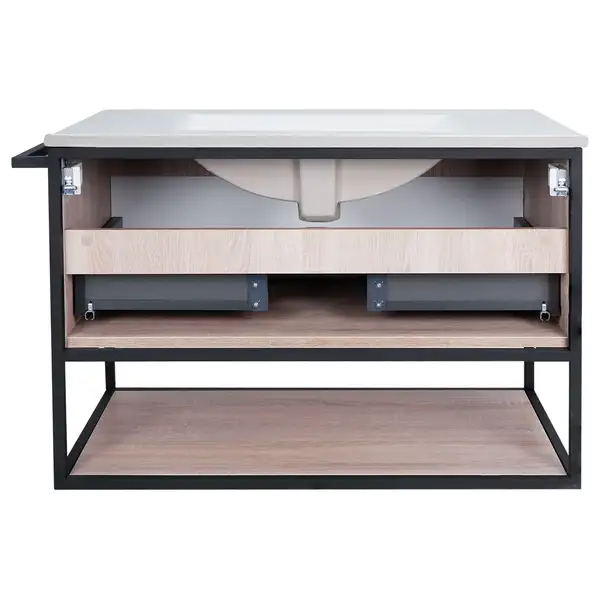 Комплект Qtap Taurus 800х580х437 White/Whitish oak тумба подвесная + раковина врезная QT2472TPT803WWO Комплект Qtap Taurus 800х580х437 White/Whitish oak тумба подвесная + раковина врезная QT2472TPT803WWO