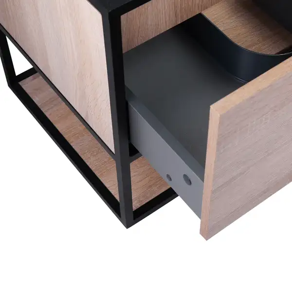 Тумба подвесная Qtap Taurus 600х580х437 Whitish oak QT2474TPT603WO Тумба подвесная Qtap Taurus 600х580х437 Whitish oak QT2474TPT603WO